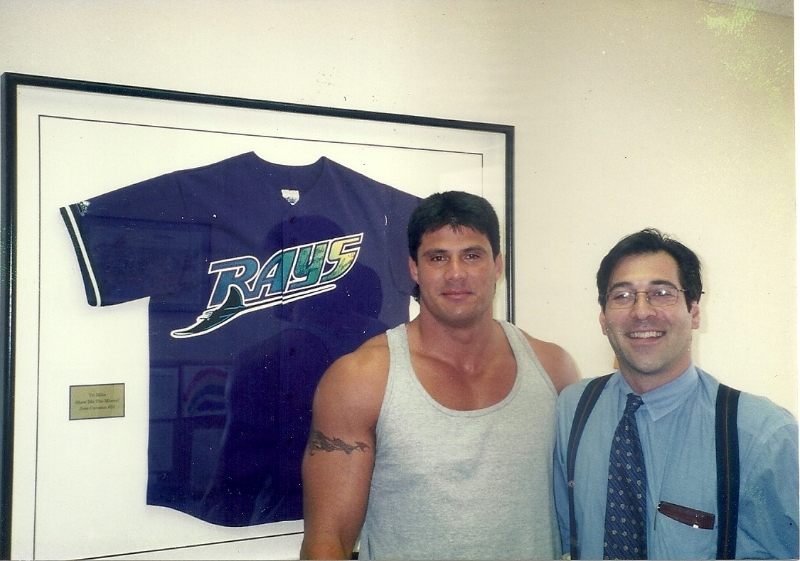 Jose Canseco and Michael Wallman